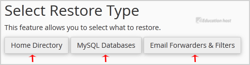 paper select restore type